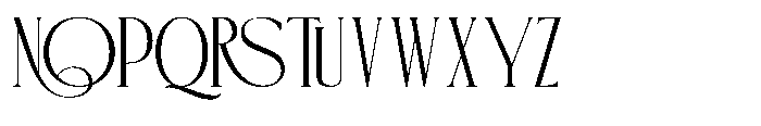 Sophan Elegant Alternate Font UPPERCASE