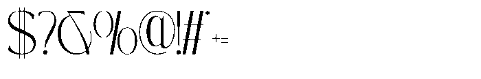 Sophan Elegant Regular Font OTHER CHARS