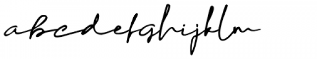 Sophia Bella Signature Font LOWERCASE