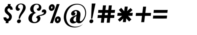 Sophia Ronald  Italic Font OTHER CHARS