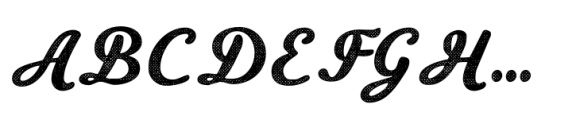 Sophima Halftone Font UPPERCASE
