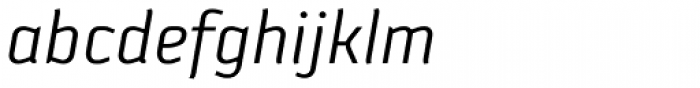Sophisto OT A Italic Font LOWERCASE