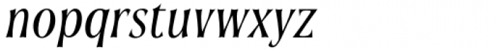 Soprani Norm Medium Italic Font LOWERCASE