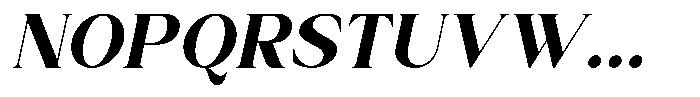 Sora Carnel Italic Font UPPERCASE