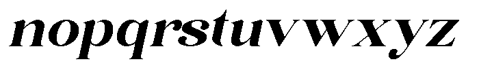 Sora Carnel Italic Font LOWERCASE