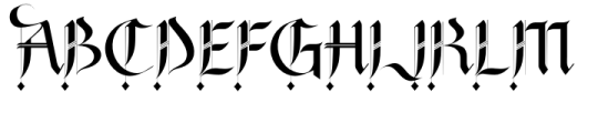 Soraith Font UPPERCASE
