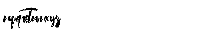 Sorastina Font LOWERCASE