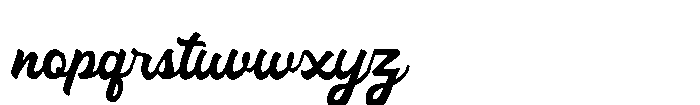 Sorele Regular Font LOWERCASE