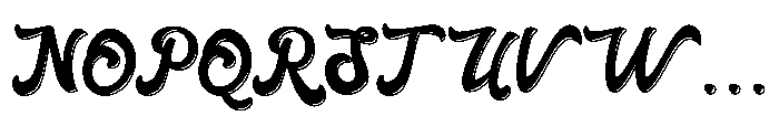 Sorele Shadow Font UPPERCASE