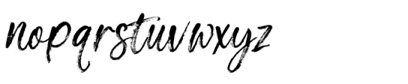 Sorelina Font LOWERCASE