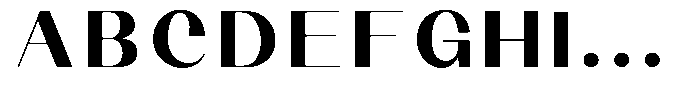 Sorell Black Font UPPERCASE