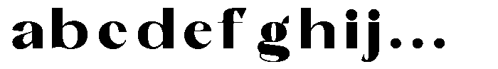 Sorell Black FONT