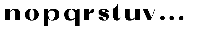 Sorell Black Font LOWERCASE