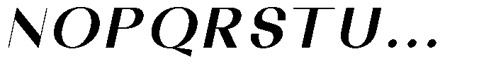 Sorell Bold Italic Font UPPERCASE