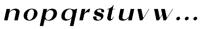 Sorell Bold Italic Font LOWERCASE