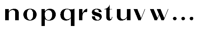 Sorell Bold Font LOWERCASE