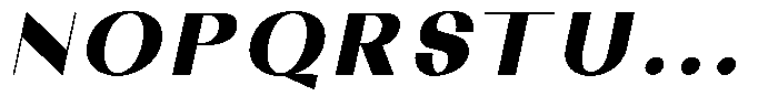 Sorell Extra Black Italic Font UPPERCASE