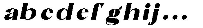 Sorell Extra Black Italic FONT