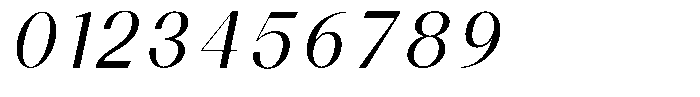 Sorell Italic Font OTHER CHARS