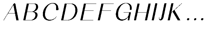 Sorell Italic Font UPPERCASE