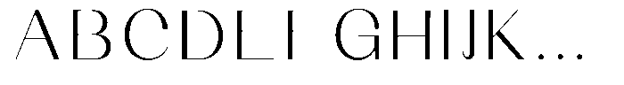 Sorell Light Font UPPERCASE