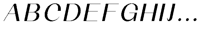 Sorell Medium Italic Font UPPERCASE