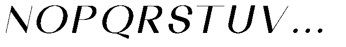 Sorell Medium Italic Font UPPERCASE