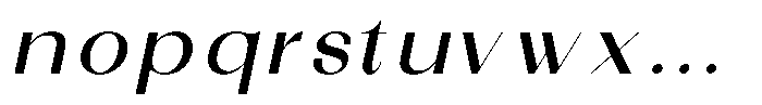 Sorell Medium Italic Font LOWERCASE
