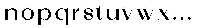 Sorell Medium Font LOWERCASE