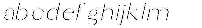 Sorell Thin Italic FONT