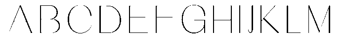 Sorell Thin Font UPPERCASE