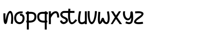 Soreng Font LOWERCASE
