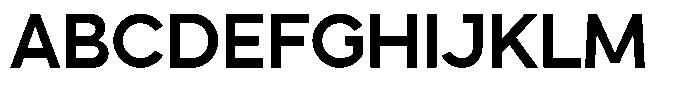 Soreva Font UPPERCASE