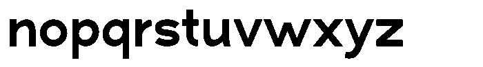 Soreva Font LOWERCASE