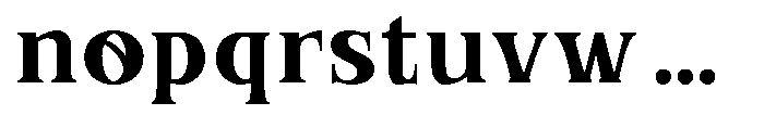 Sorgiñak Sorginak Regular Font LOWERCASE