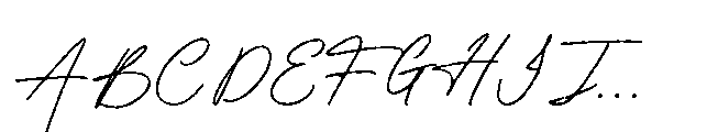 Sorriglina Font UPPERCASE