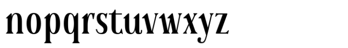 Sortland Font LOWERCASE