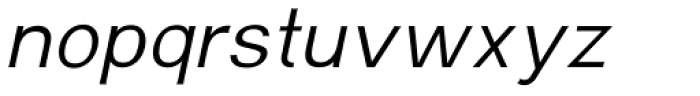 Soul thin Italic Font LOWERCASE