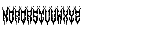 Soulcrave Font LOWERCASE