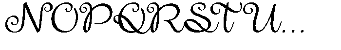 Soulful Tunes Font UPPERCASE