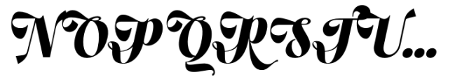 Souljiwa Black Italic Font UPPERCASE