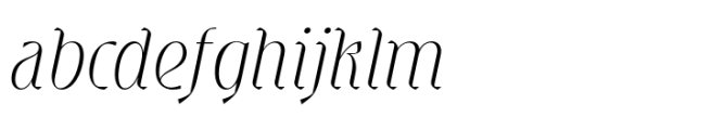 Souljiwa Thin Italic FONT