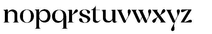 Soulrise Font LOWERCASE