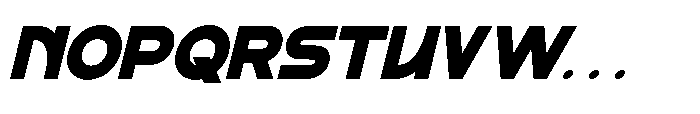 Sound Groove Italic Font UPPERCASE