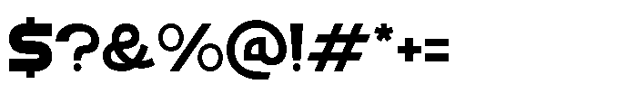 Sound Groove Regular Font OTHER CHARS