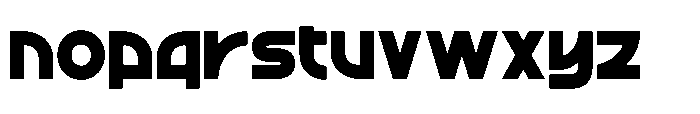 Sound Groove Regular Font LOWERCASE