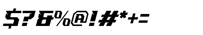 Sound Wave  Racing Regular Font OTHER CHARS