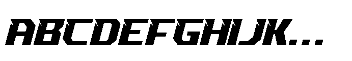 Sound Wave  Racing Regular Font UPPERCASE