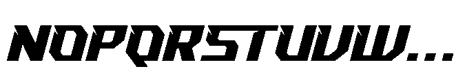 Sound Wave  Racing Regular Font UPPERCASE