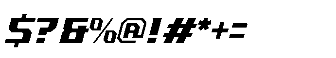 Sound Wave  Regular Font OTHER CHARS